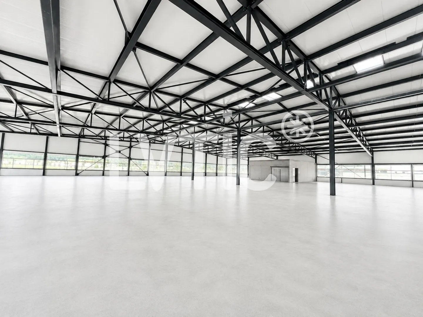 Capannone industriale, uffici di 6600 m2 divisibili in affitto a Domdidier - Foto 7 di 12