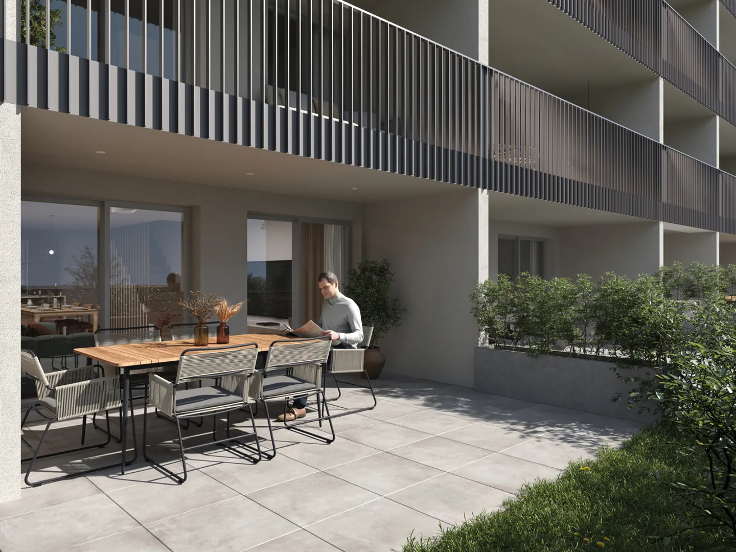Spazioso duplex 3,5 locali al piano giardino - Centro città - Foto 1 di 9
