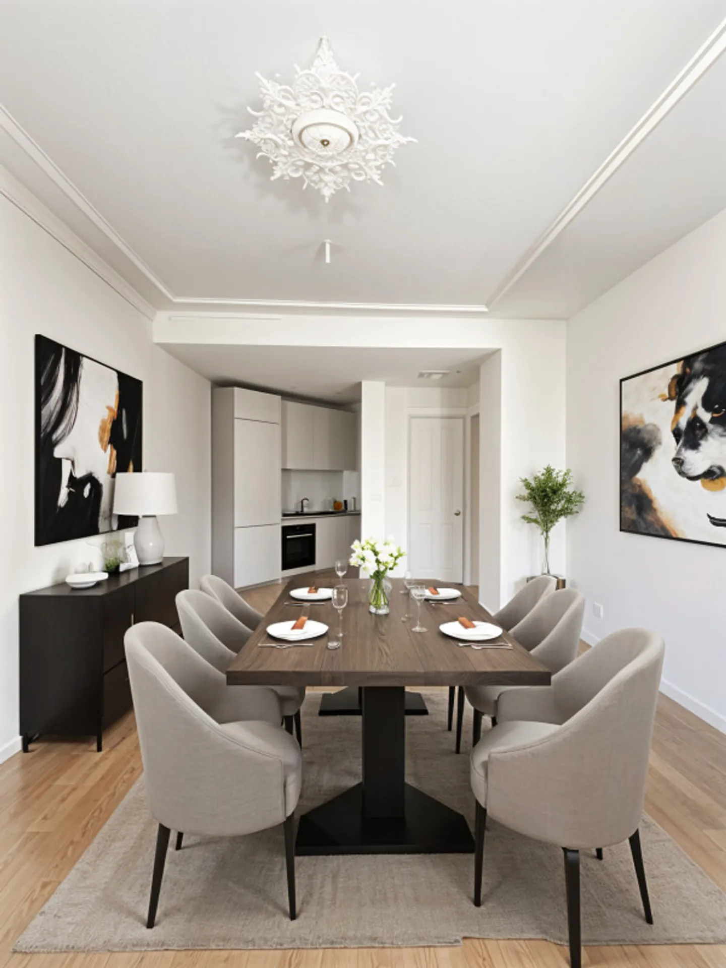 Bright 4-room apartment renovated in 2025 / high ceilings and elevator, Plainpalais - Photo 2 of 10