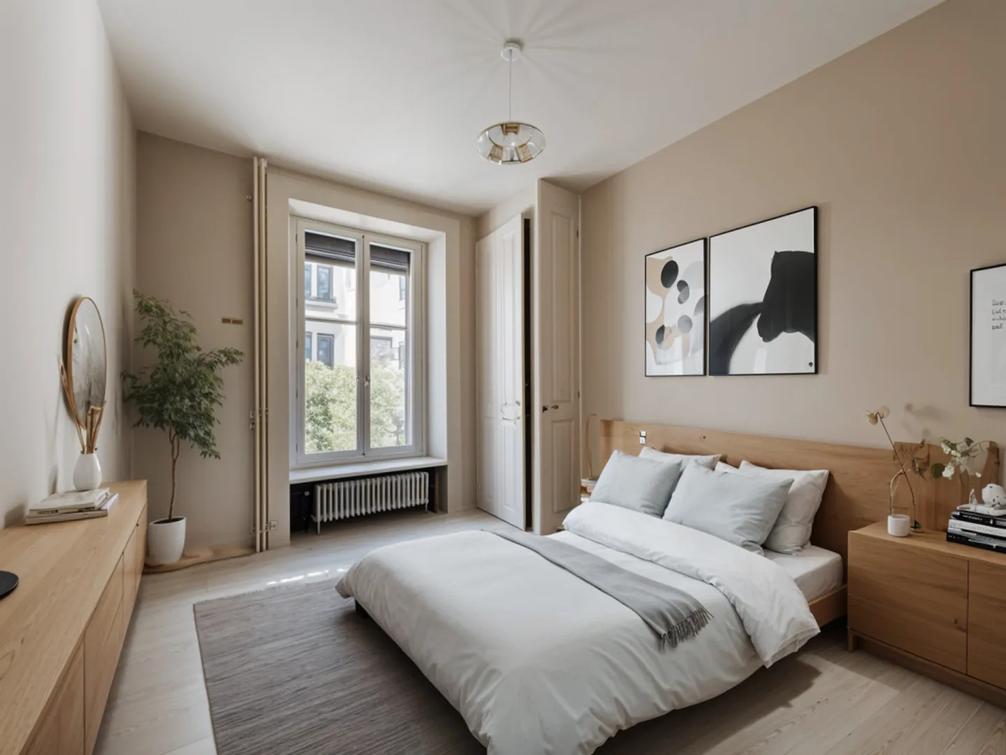 Bright 4-room apartment renovated in 2025 / high ceilings and elevator, Plainpalais - Photo 5 of 10