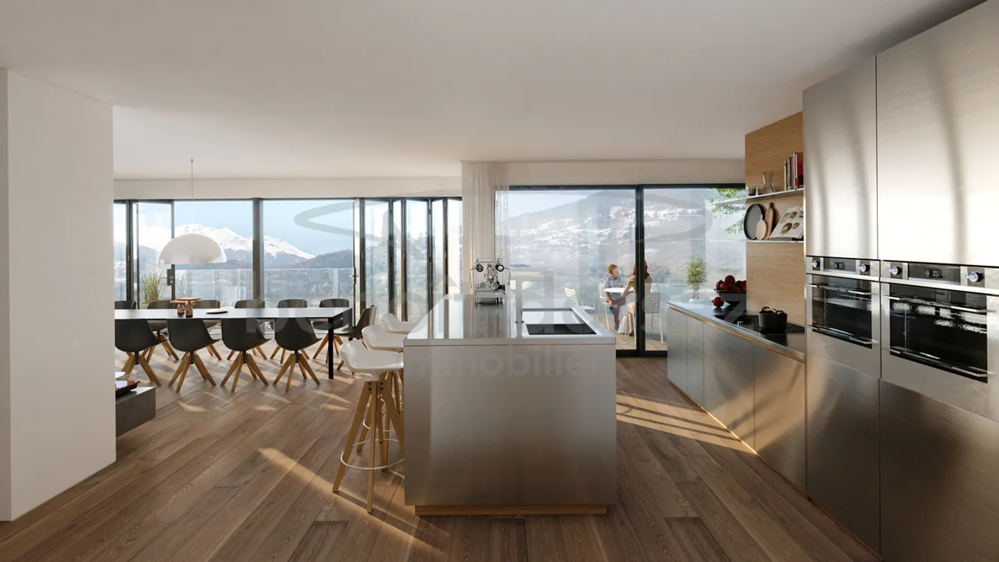 Dernière chance : appartement de 4,5 pièces avec grand jardin. - Photo 6 sur 7