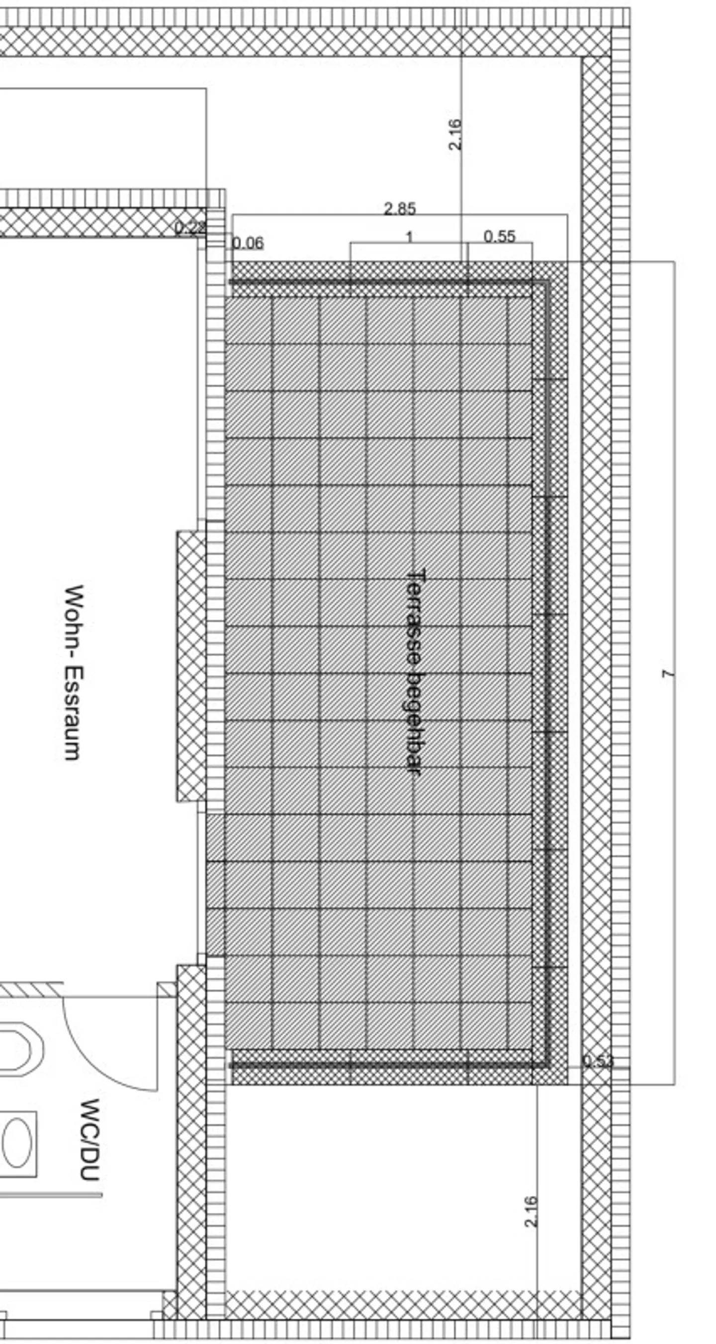 Studio accogliente con grande terrazza - Foto 7 di 11
