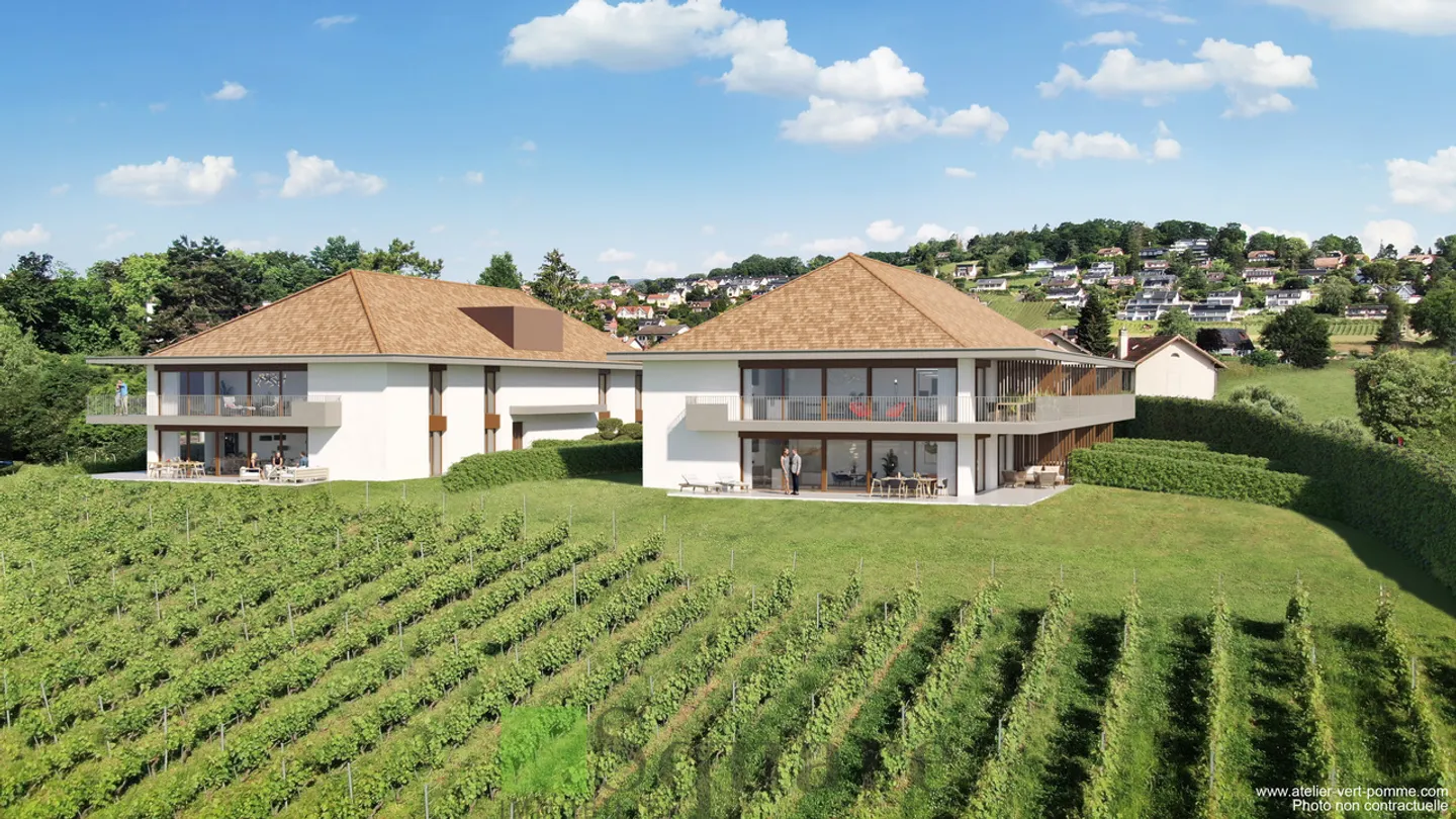 Magnifico appartamento 2,5 locali in una nuova residenza nel cuore dei vigneti - Foto 2 di 7