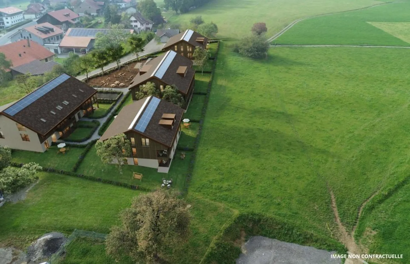 Attico di 3,5 stanze con altezza eccezionale BAT 1 LOT5 - - Foto 2 di 4