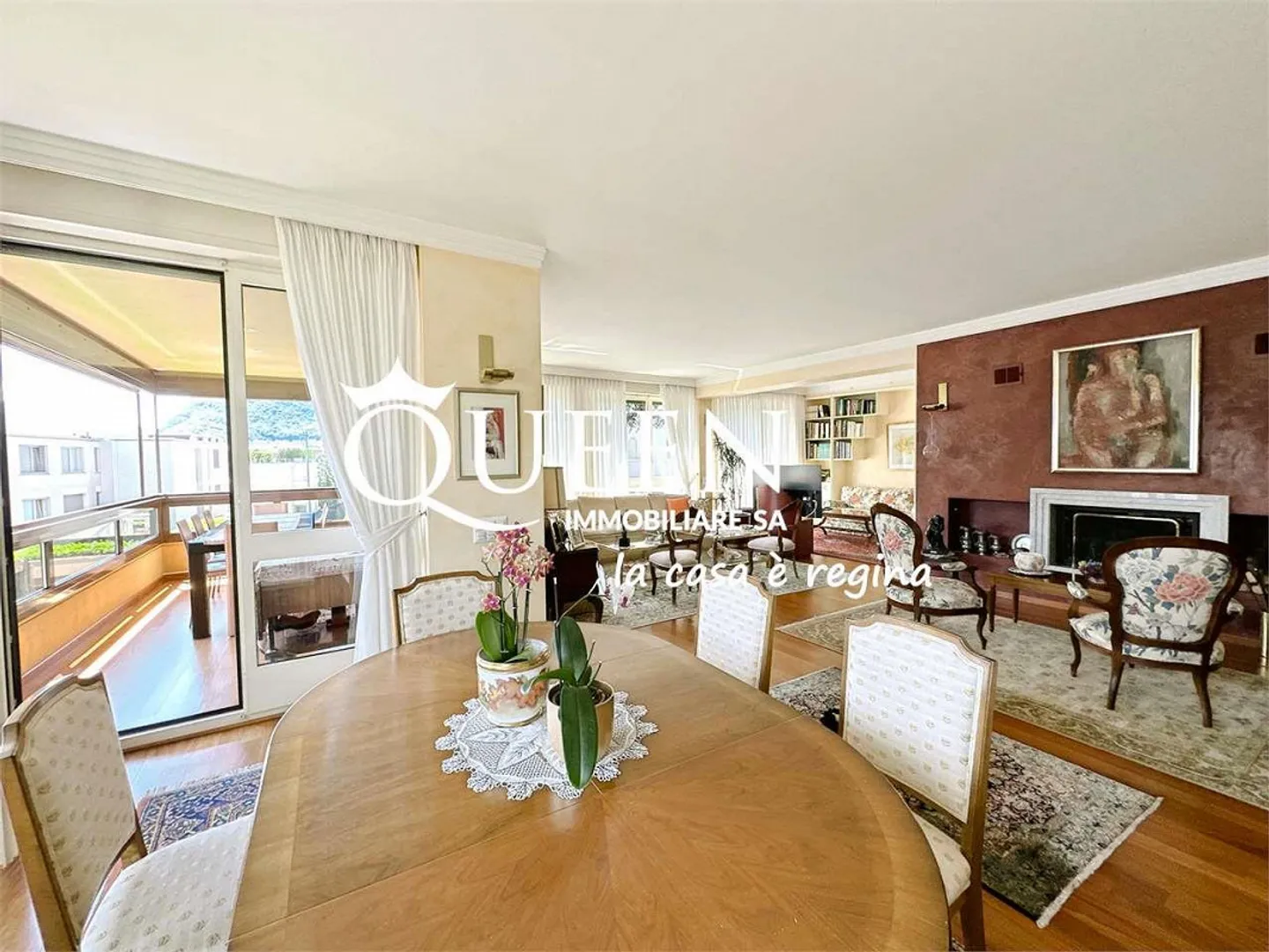 Lugano centre : appartement 5,5 pièces, 200 m², avec vue sur le lac, piscine - Photo 9 sur 13