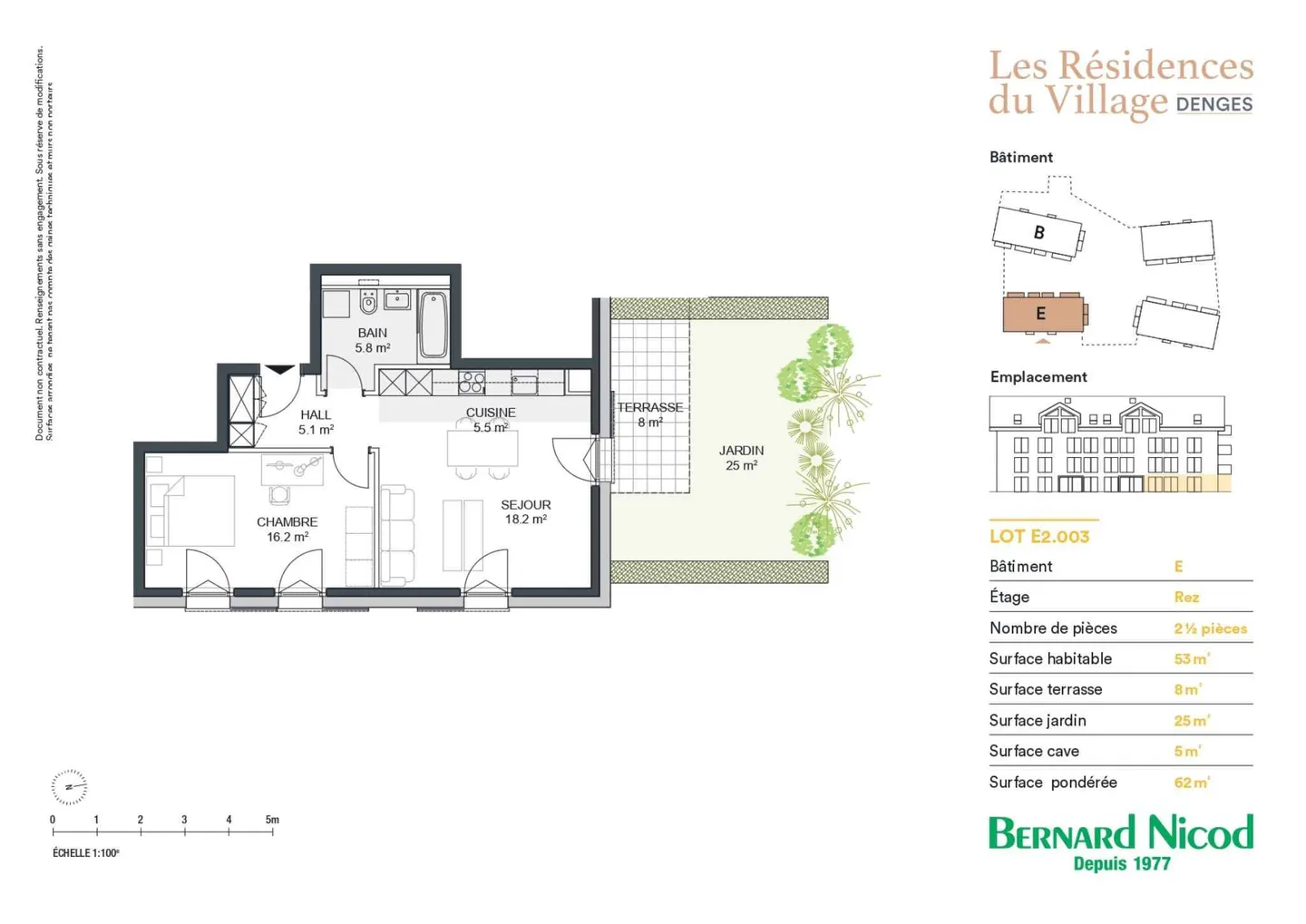 2.5-room apartment on the garden level. Purchase off plan. - Photo 6 of 6