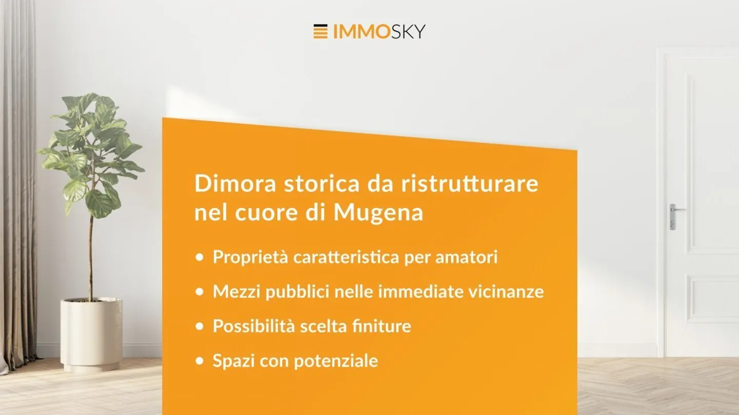 «Ristruttura la tua casa dei sogni nel cuore di Mugena» - Foto 1 di 1