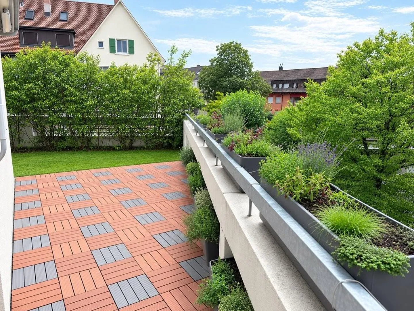 Bel appartement en rez-de-chaussée ensoleillé à Birsfelden - Photo 7 sur 8