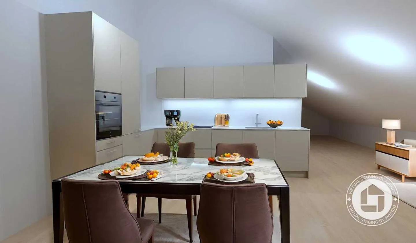 Charmante 3.5-Zimmer-Dachwohnung in lichtdurchflutetem Ambiente - Foto 2 von 13