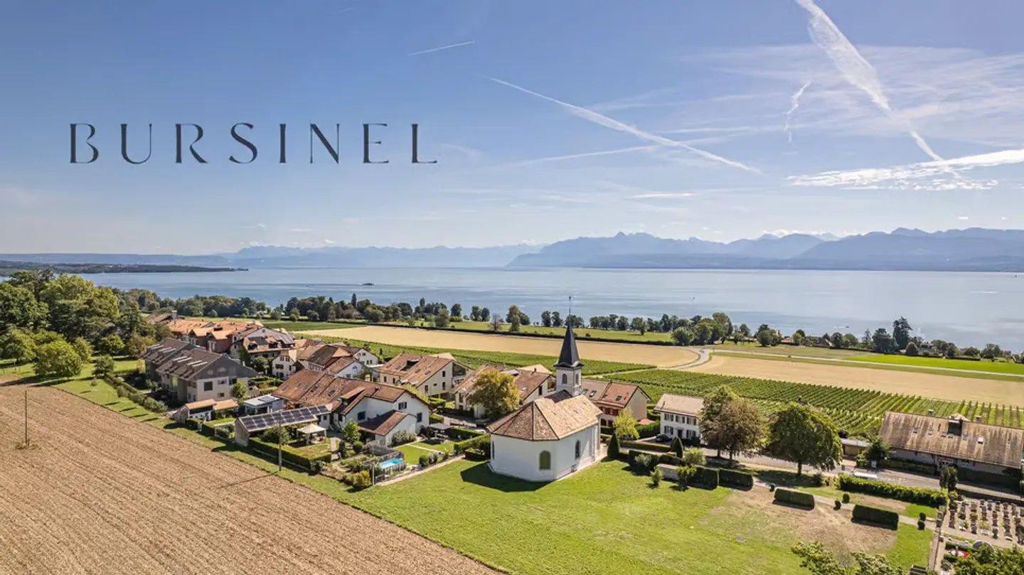 Bursinel - 135 m2 Wohnung mit 116 m2 Terrasse, mit Blick auf den See - Foto 1 von 12