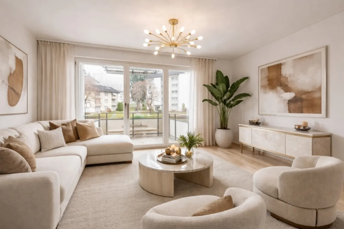 «Unmöblierte 5-Zimmer-Wohnung zur Zwischennutzung in Zürich-Oerlikon (befristet bis 31.03.2026)» - Foto 1 von 11