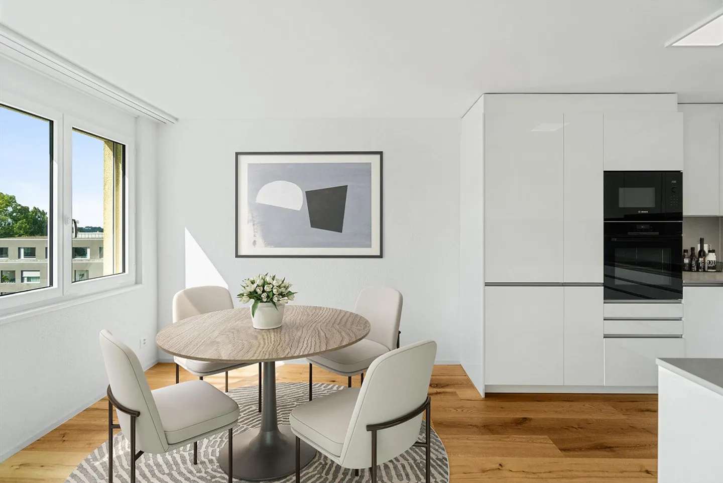 Erstbezug nach Renovation: Modern wohnen mit grossem Balkon - Foto 3 von 15