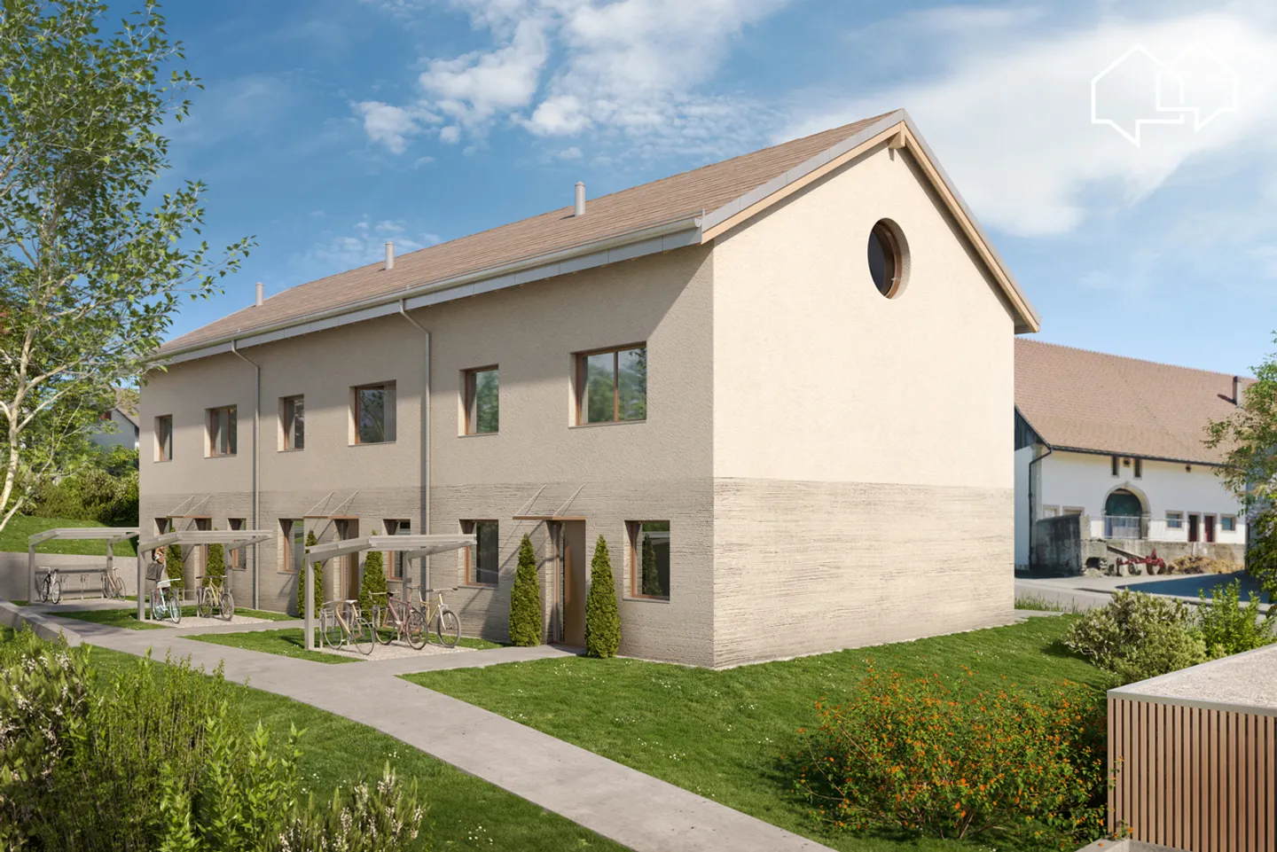 Le Clos des Jordils - villa nuova di 5.5 stanze - Lotto B2 - Foto 1 di 8