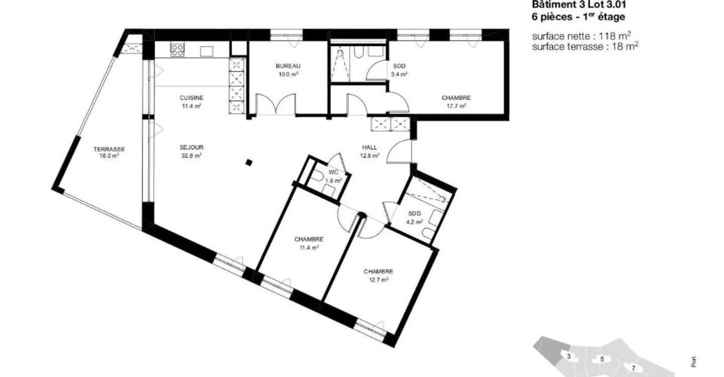 6-room apartment - Photo 4 of 6