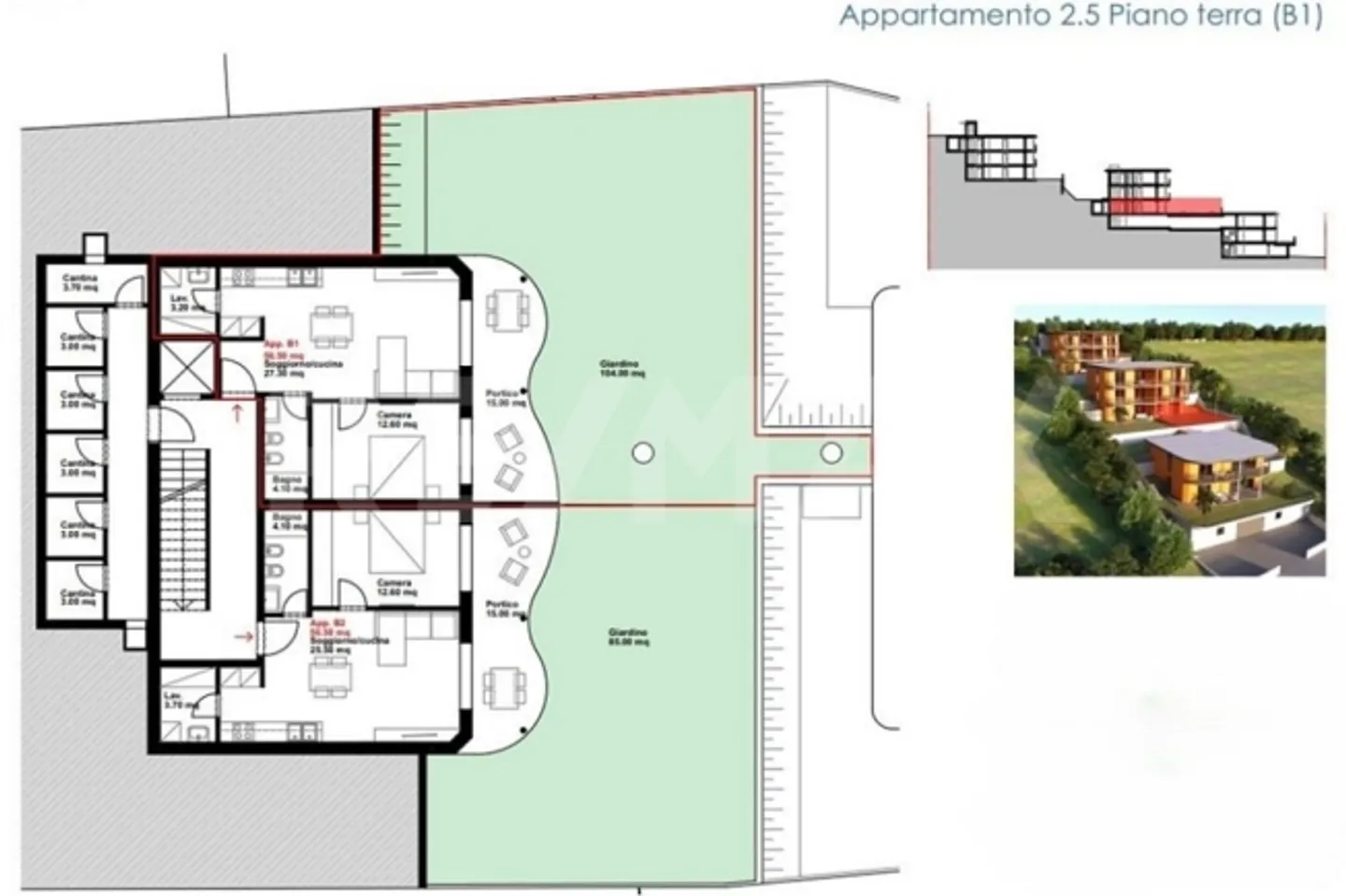 2.5 Room apartment - Photo 5 of 13