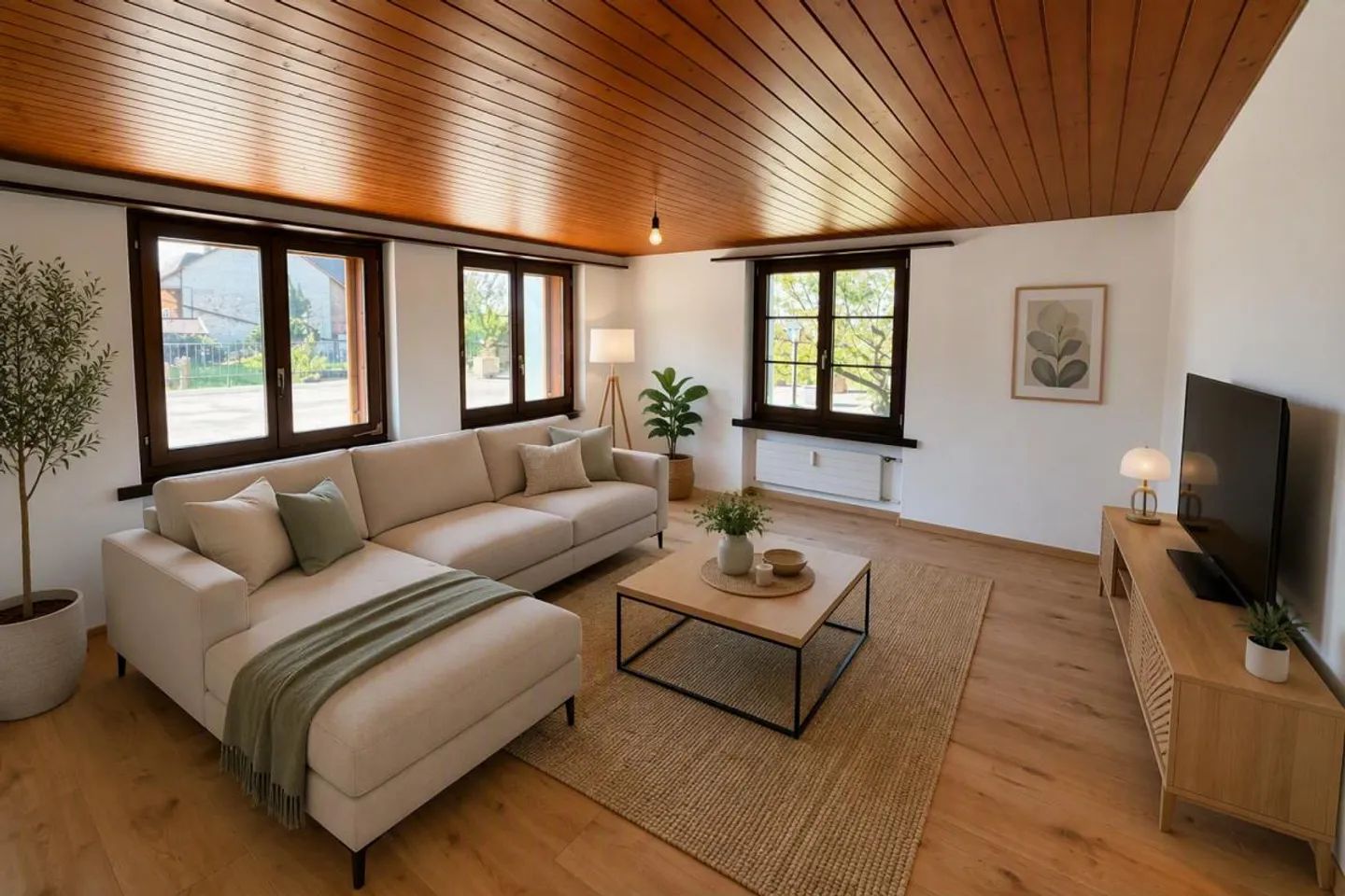 Cozy 3-room apartment in a rural location - Photo 4 of 9