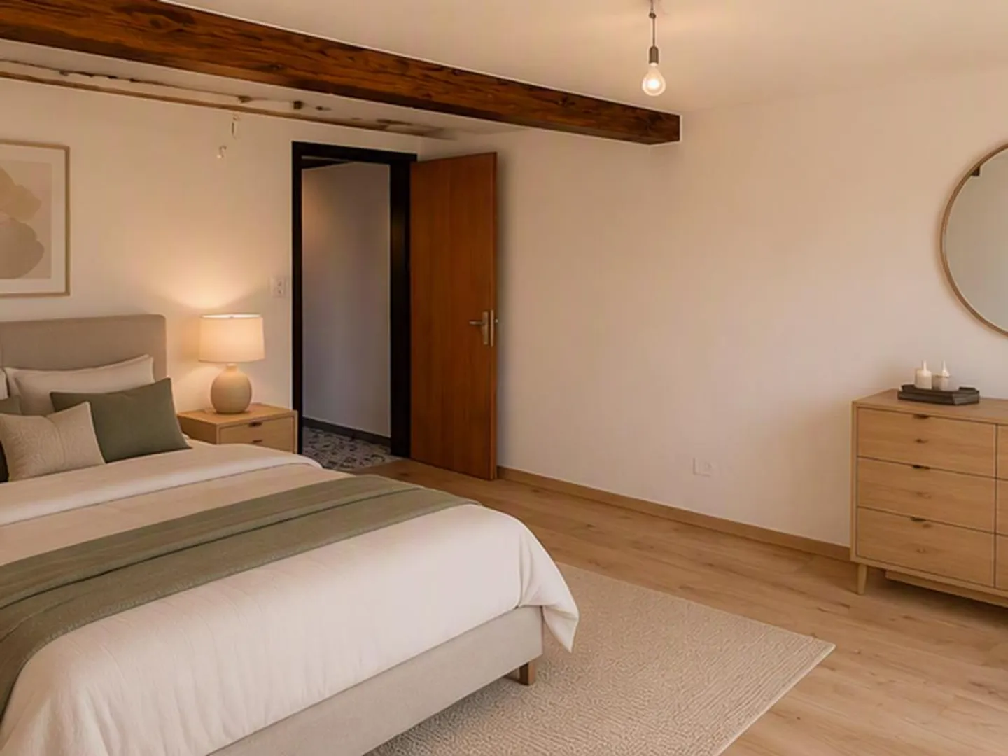 Cozy 3-room apartment in a rural location - Photo 5 of 9
