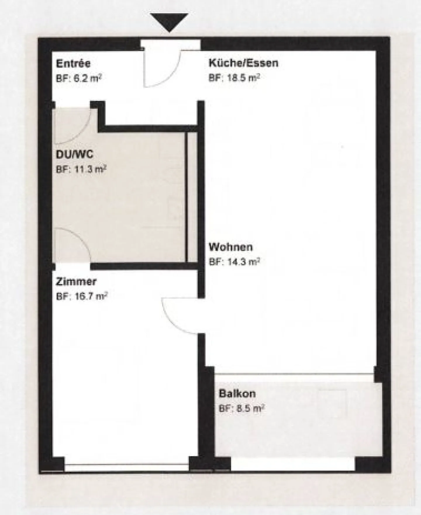 Appartement 2,5 pièces 67 m² - Photo 5 sur 6