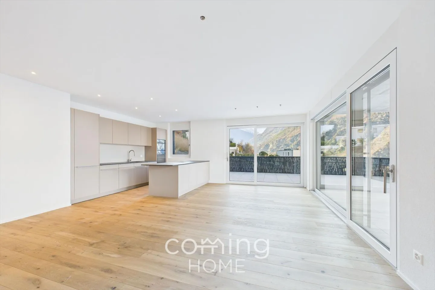 Modern Living above Visp - 4.5-Room Apartment with Panoramic Views - Photo 1 of 13