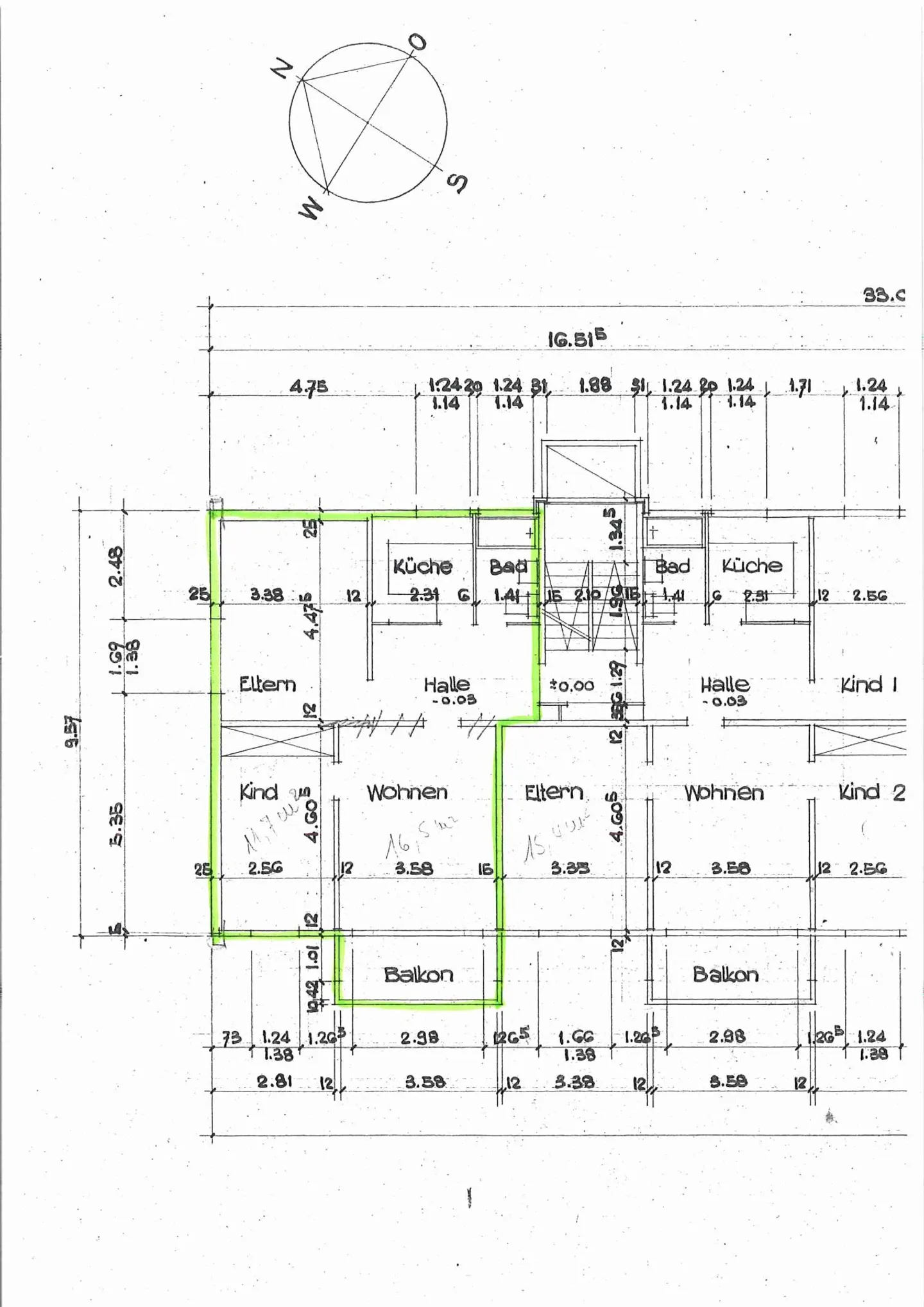 Appartement de 3 1/2 pièces dans un endroit calme avec vue sur la verdure - Photo 10 sur 10