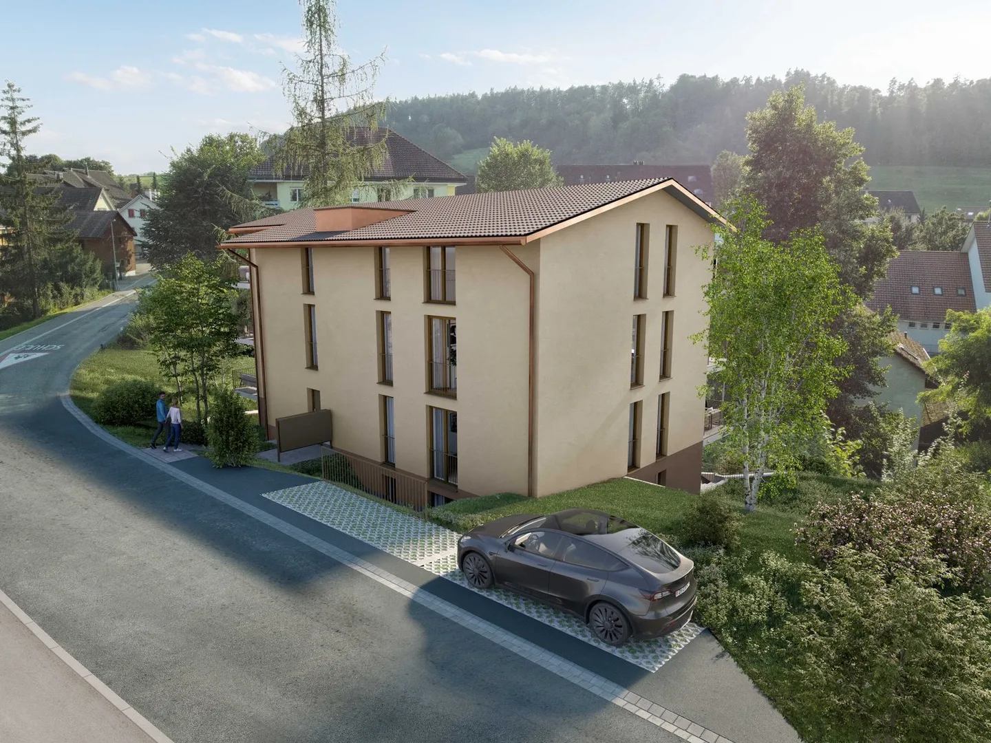 NEW CONSTRUCTION - spacious 4.5-room apartment - Photo 2 of 3