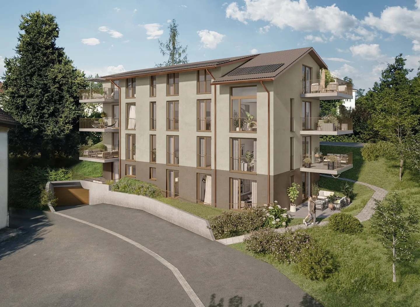 NEW CONSTRUCTION - spacious 4.5-room apartment - Photo 3 of 3