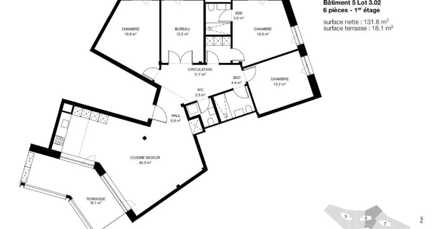 6-room apartment - Photo 4 of 7