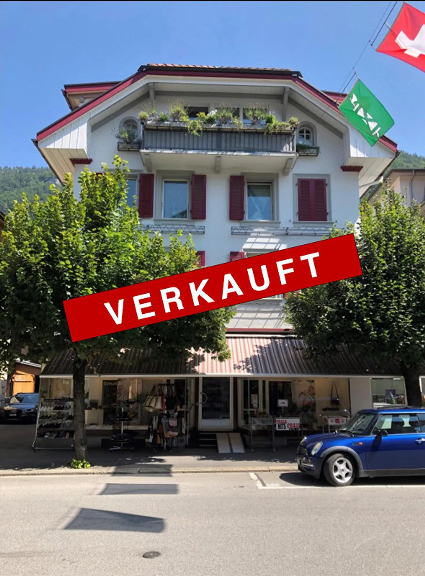 Top MFH con locali commerciali, Bahnhofstrasse Meiringen - Foto 1 di 10