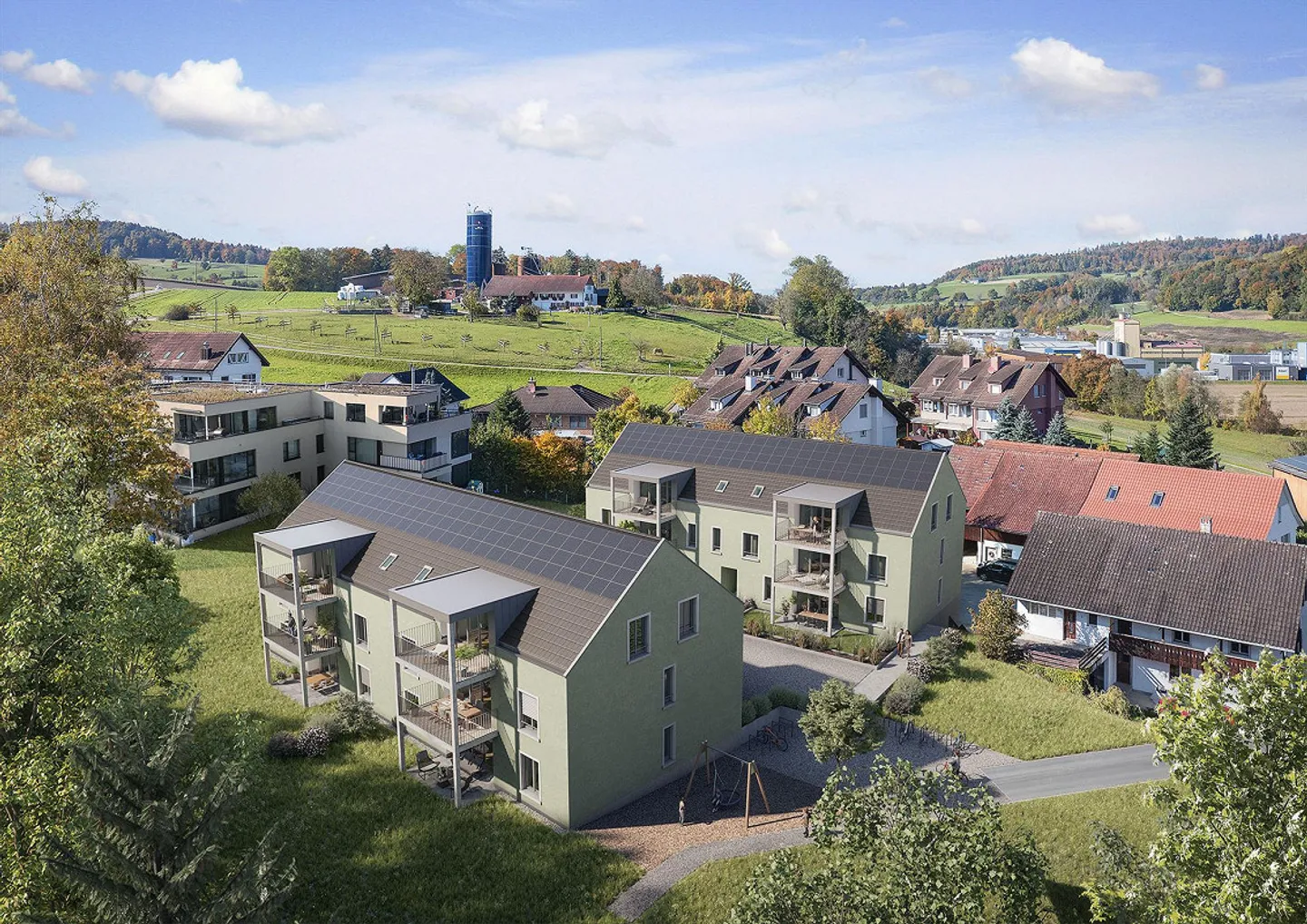 "Dänkelbachweg 3 & 5" - Your Residential Ensemble in Lengnau - Photo 1 of 12