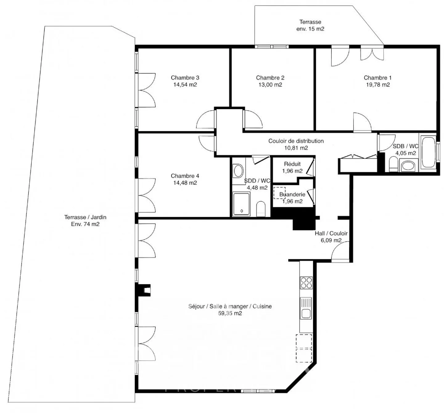 5.5-room apartment - Photo 13 of 13