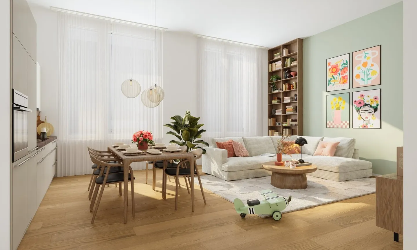 Appartamento 6.5 stanze - Foto 1 di 9