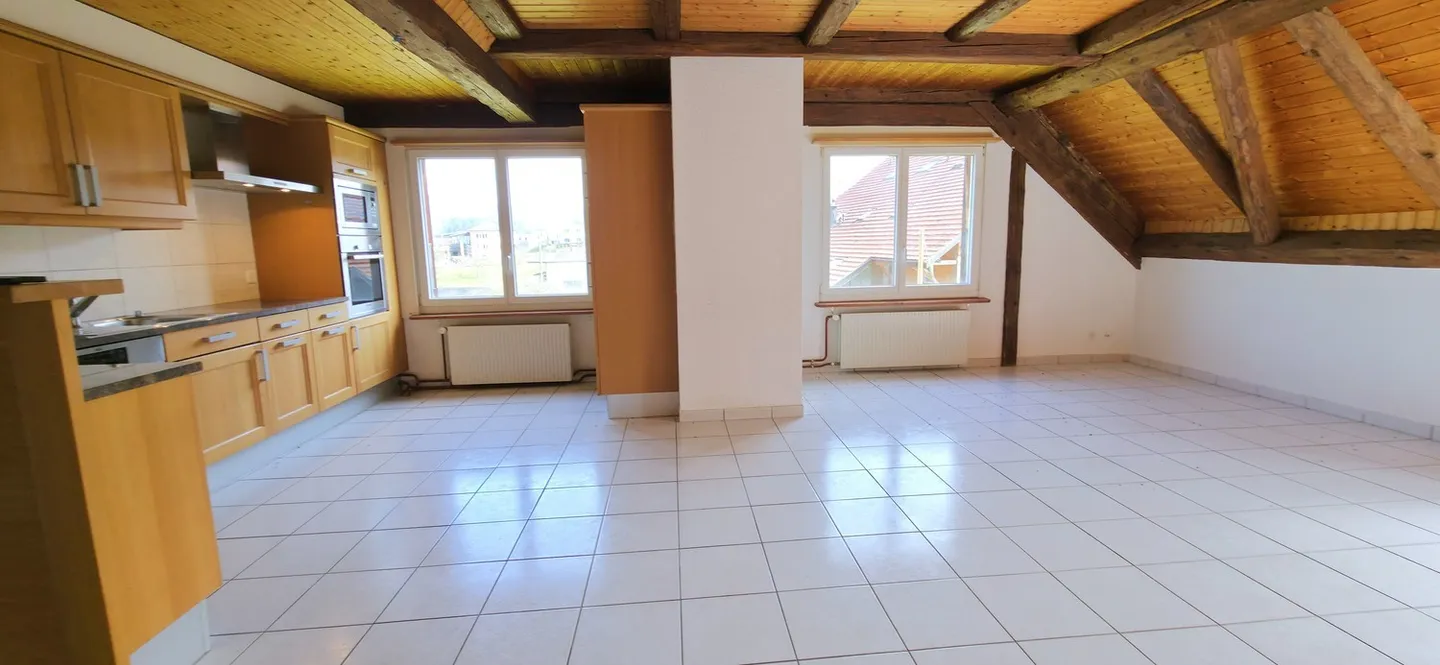 Charmant appartement de 4.5 pièces à Courchapoix - Foto 5 von 13