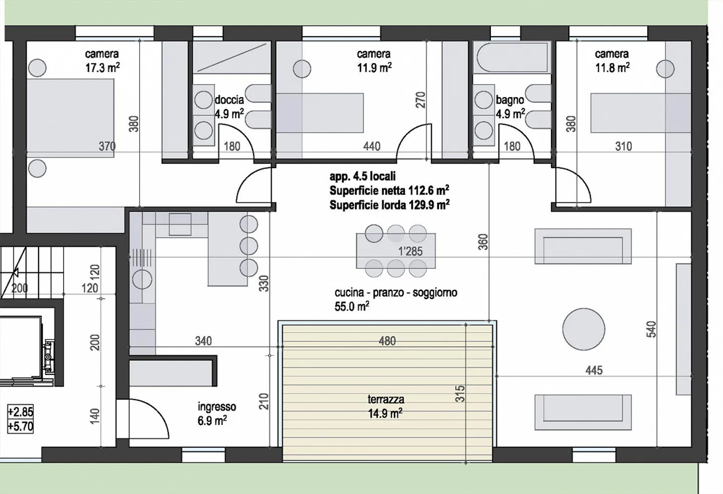 Neue Wohnung mit großem Garten in eleganter Residenz - Foto 10 von 18