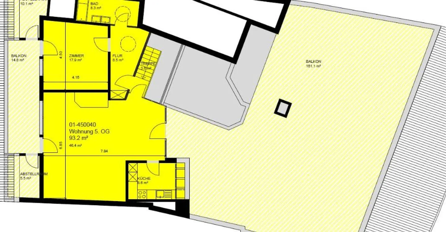 4.5 Room Penthouse Apartment in the Center of Basel - Photo 11 of 11