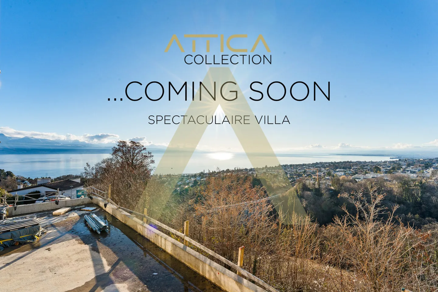 Exceptional contemporary villa with a spectacular view of the lake - Photo 1 of 1