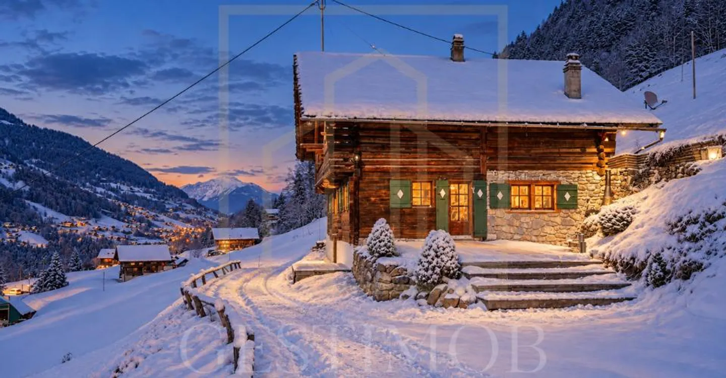 Calma e viste libere – Chalet autentico e grande potenziale - Foto 1 di 12