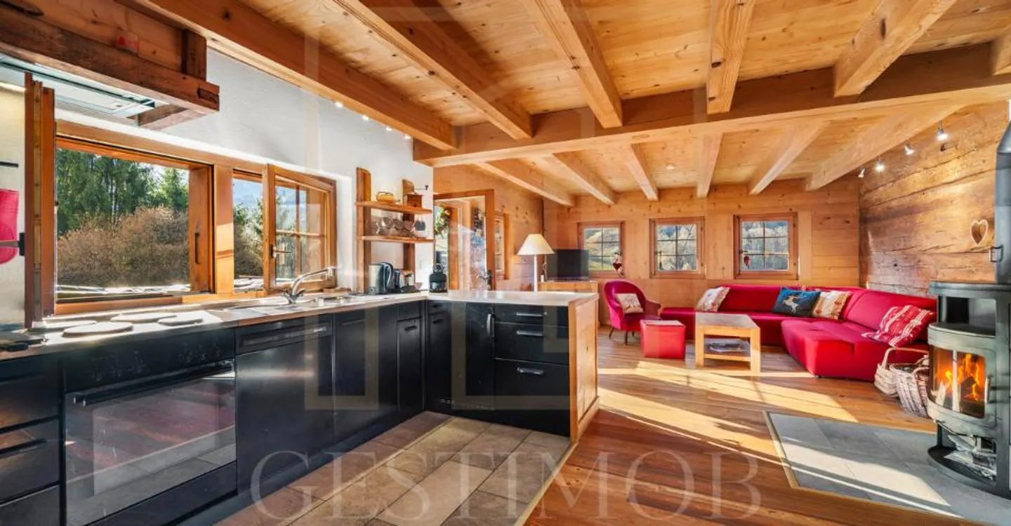 Calma e viste libere – Chalet autentico e grande potenziale - Foto 3 di 12