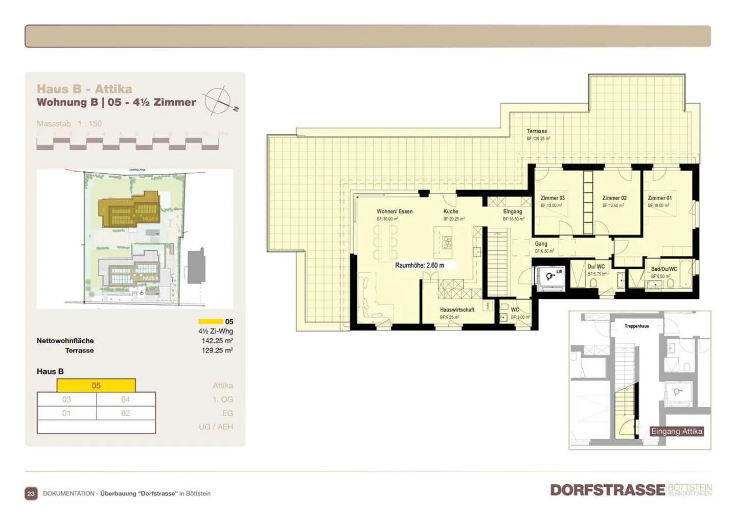 Exklusives Penthouse mit Terrasse - Foto 6 von 13