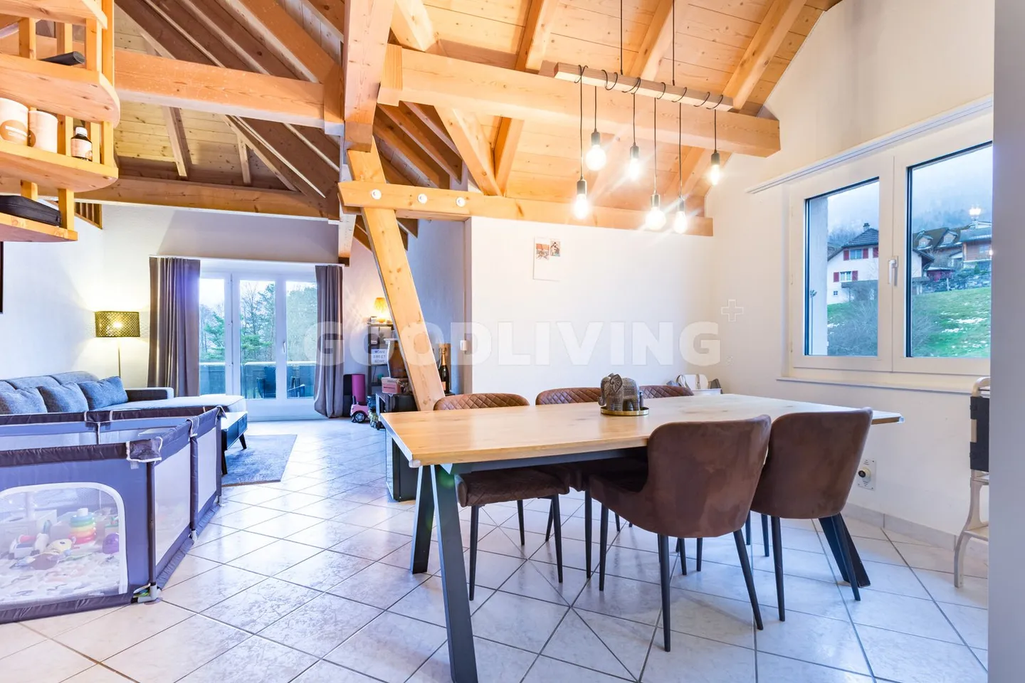 Duplex mit Galerie und offenen Räumen - Photo 1 sur 6