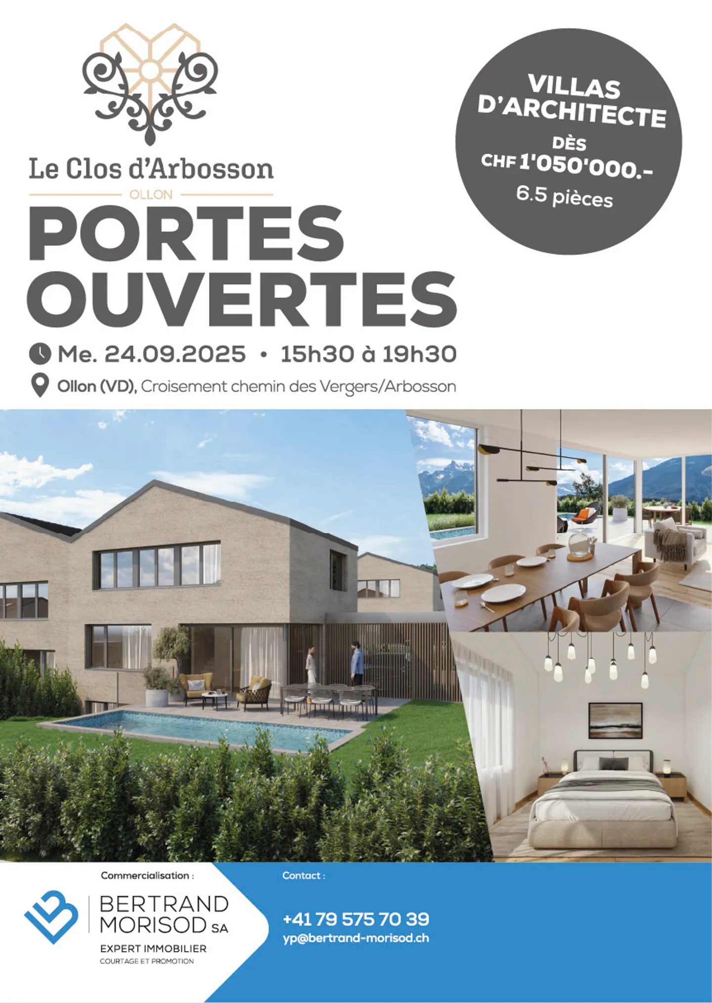 VILLAS PAR DES ARCHITECTES - JOURNÉE PORTES OUVERTES 24.09.25 À PARTIR DE 15H30 - Photo 2 sur 12