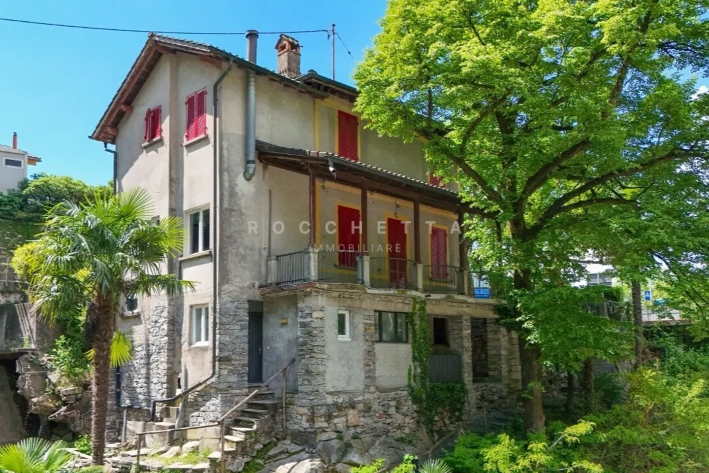Historische Osteria mit Unterkunft in einzigartiger Lage in Ponte Brolla - Foto 5 von 7