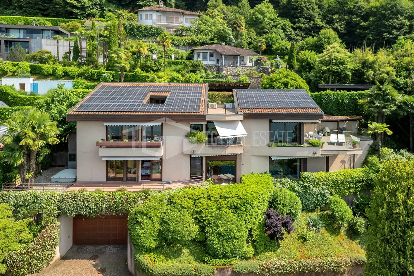 Prestigious Villa in Montagnola - Lake View, Indoor Pool and Dock - Photo 1 of 13