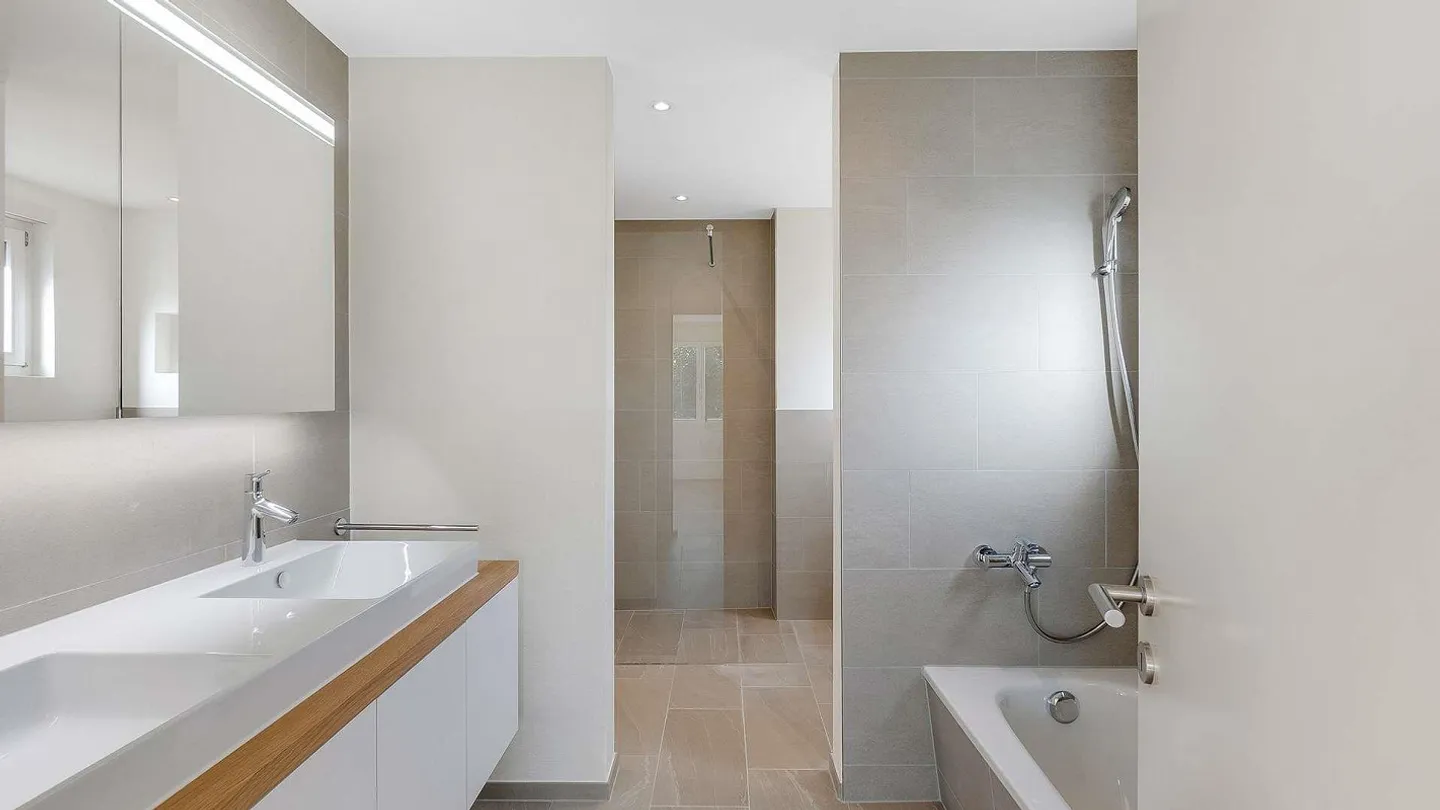 Geräumige Attika-Wohnung in Oberrohrdorf - Foto 6 von 9