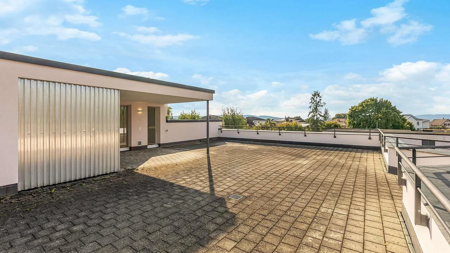 Geräumige Attika-Wohnung in Oberrohrdorf - Foto 7 von 9
