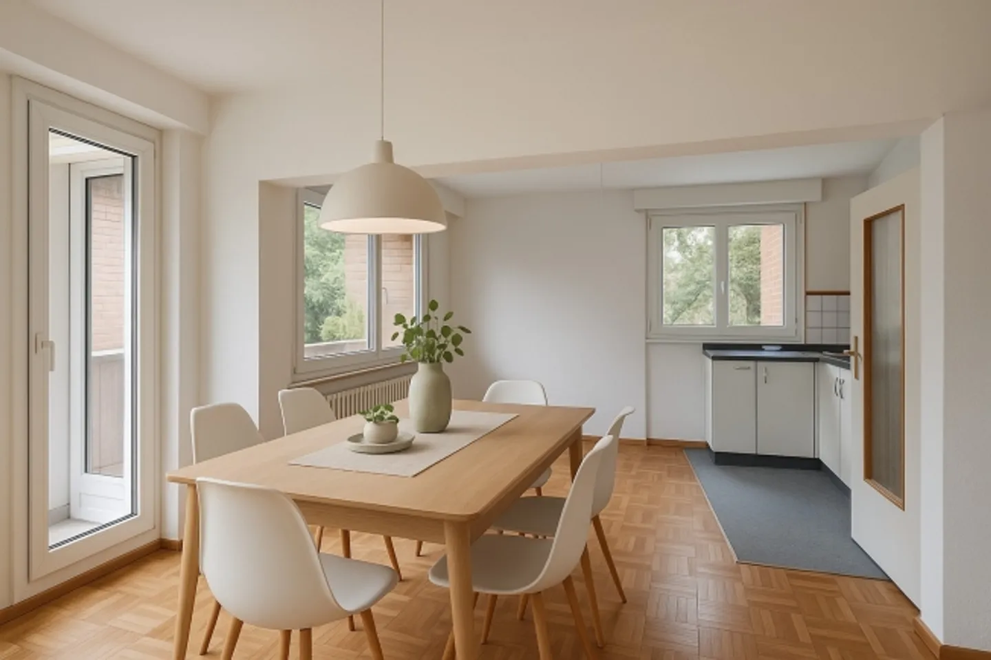 Appartement spacieux de 4 pièces près de la ville de Bâle - Photo 2 sur 10