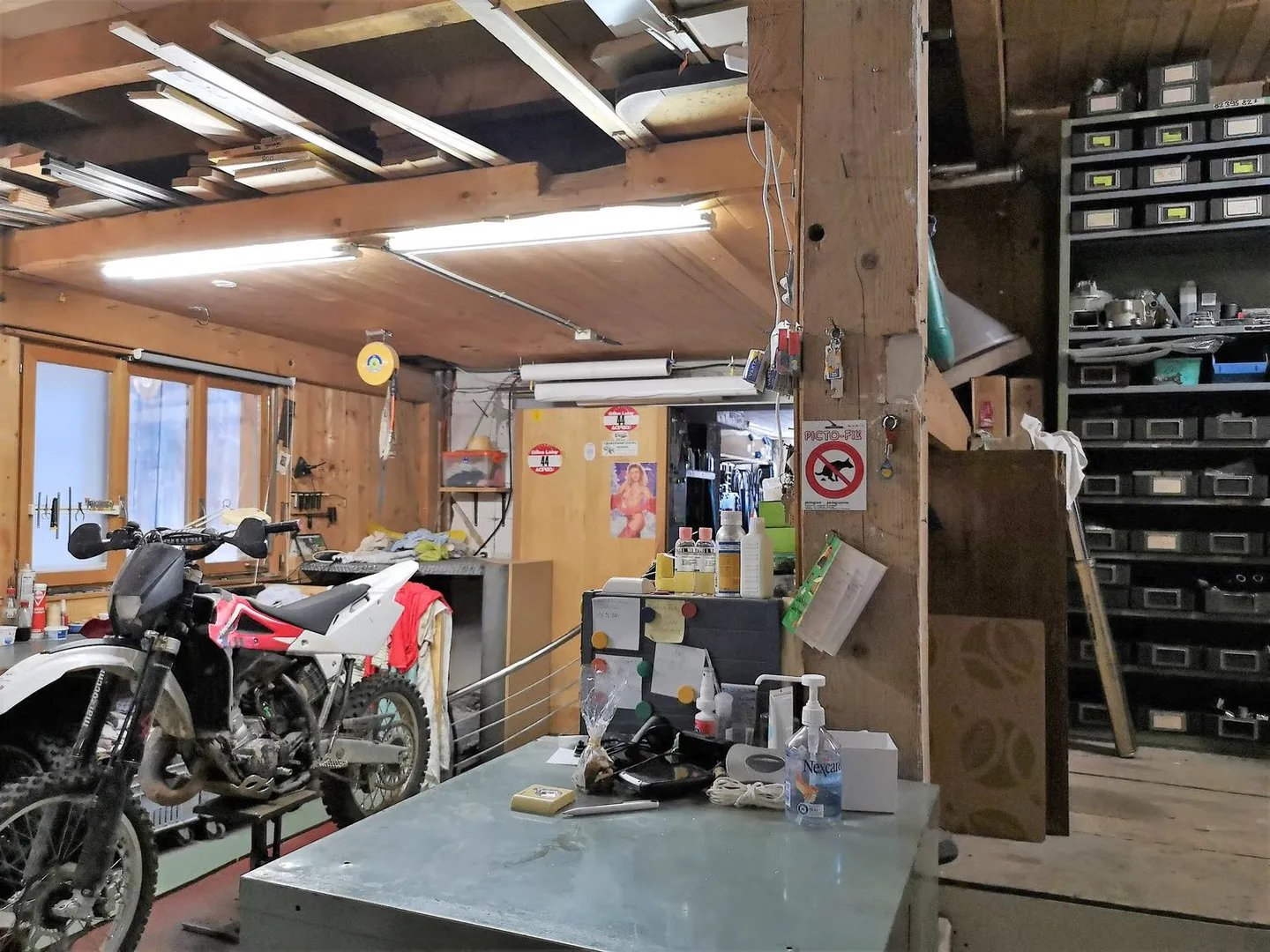 Baisse de prix : grand duplex au centre du village avec garage et atelier, libre de suite - Foto 7 von 30