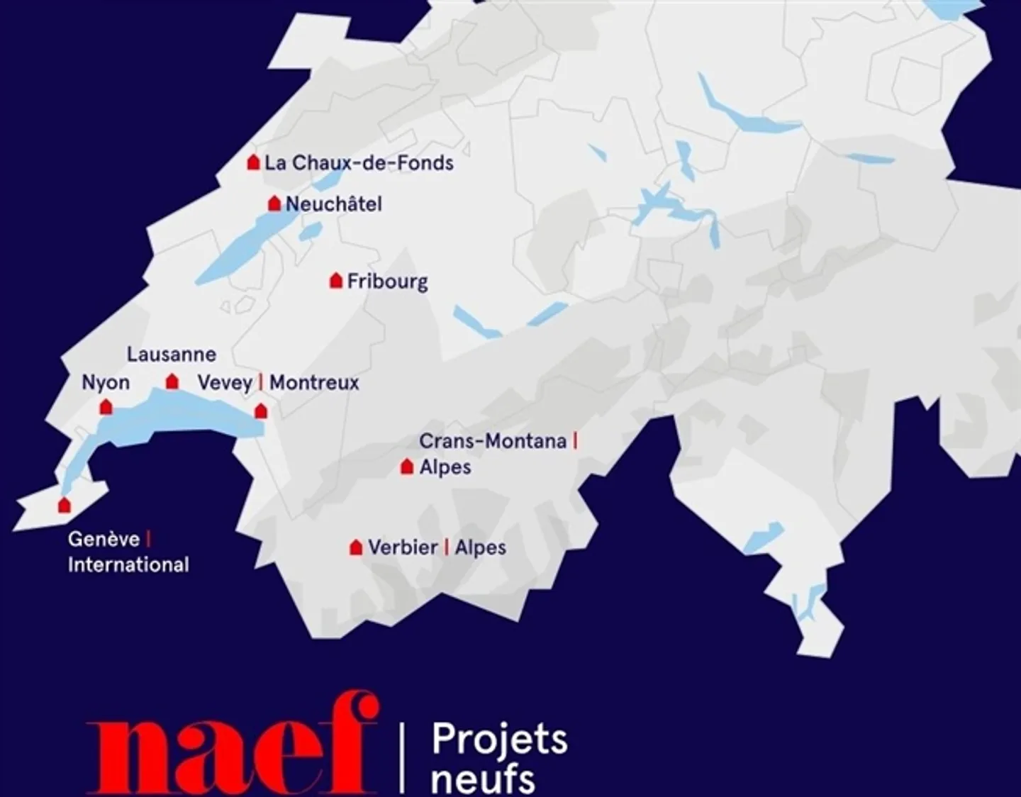 Los B4 - Nuovo appartamento di 2,5 stanze al 1° piano e a pochi passi dal lago - Progetto di nuova costruzione Grand'Rive - In vendita a Villeneuve - Foto 5 di 7