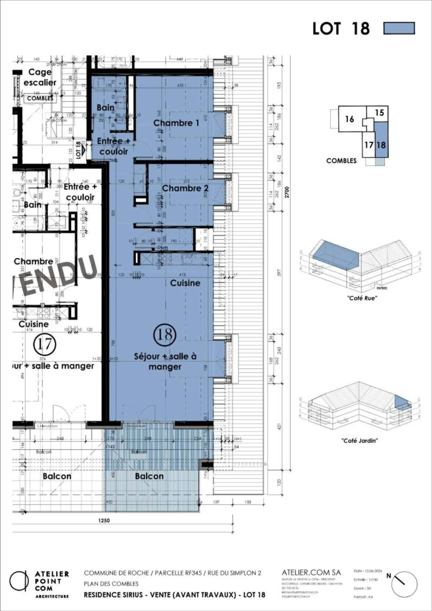 3.5 Room Apartment in Roche VD - Property 18 - Photo 11 of 11