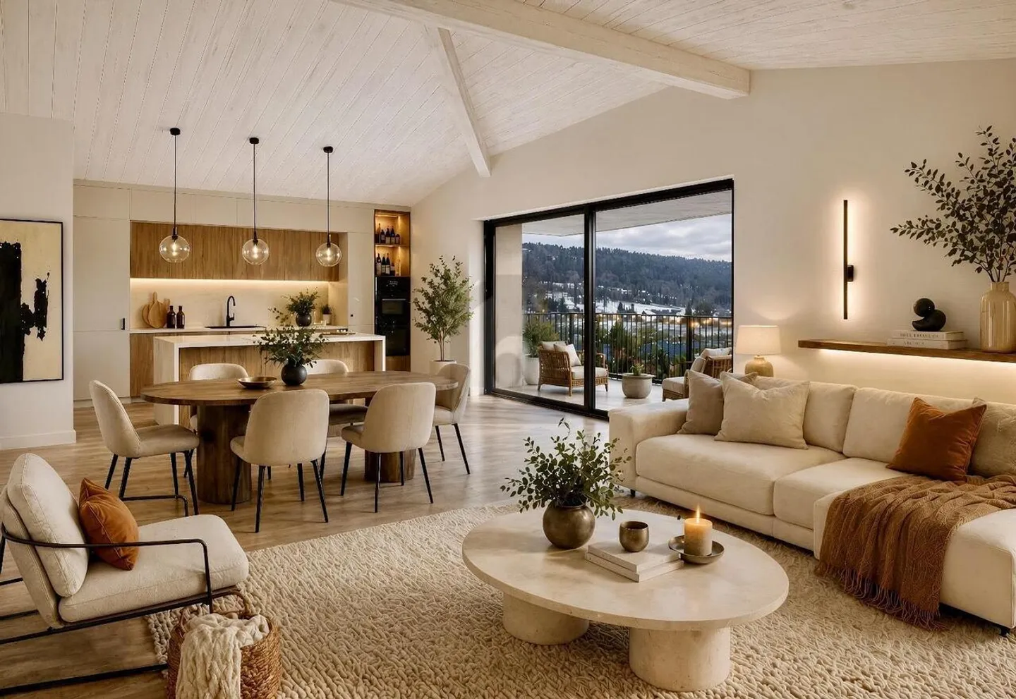 Großzügige Volumen & große Terrassen - hell - Foto 2 von 5