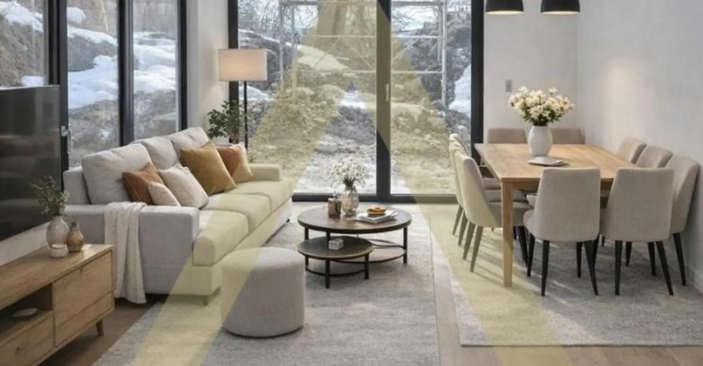 Charmante Wohnung in Villars - Foto 3 von 7